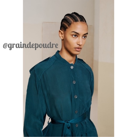 NWT Limited Edition Zara SRPLS Teal dress - Picture 2 of 6